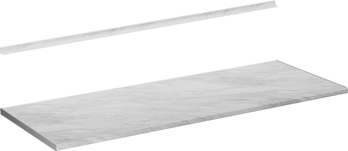 Vicco R-Line Keukenwerkblad – 160 cm Wit/marmer