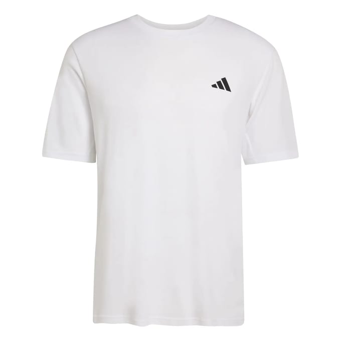 Adidas Workout Essentials Feelready Novelty T-shirt Met Korte Mouwen Wit XL Man