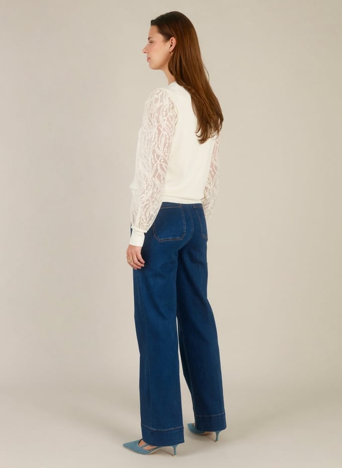 YEST Ilarie Tops - Antique White - maat 38