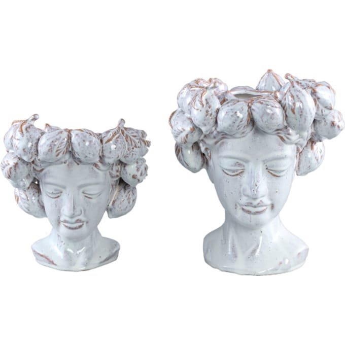 PTMD - Beeld Alani - Wit - 25.5x24x27cm
