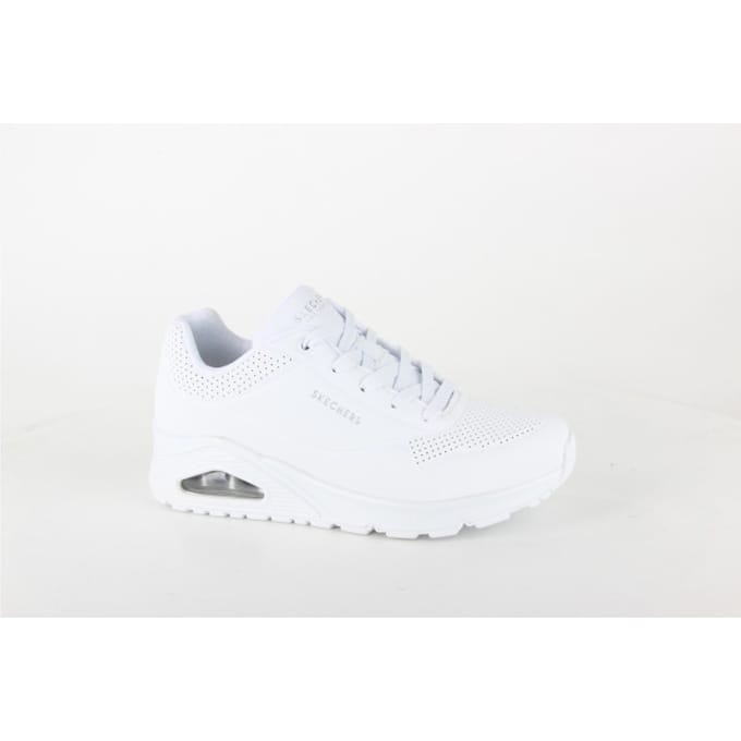 Skechers Uno Stand On Air Dames Sneakers - Wit