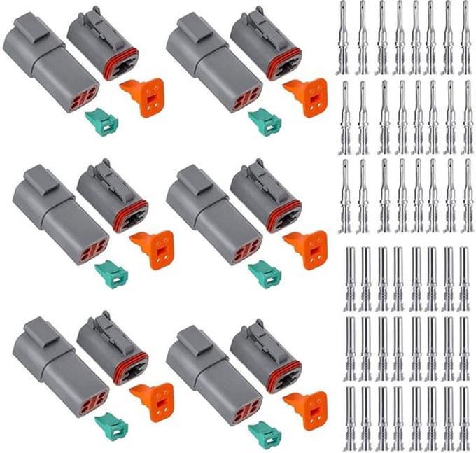 Dailygoody - Elektrische Kabelconnector - Waterdichte Stekker - 6