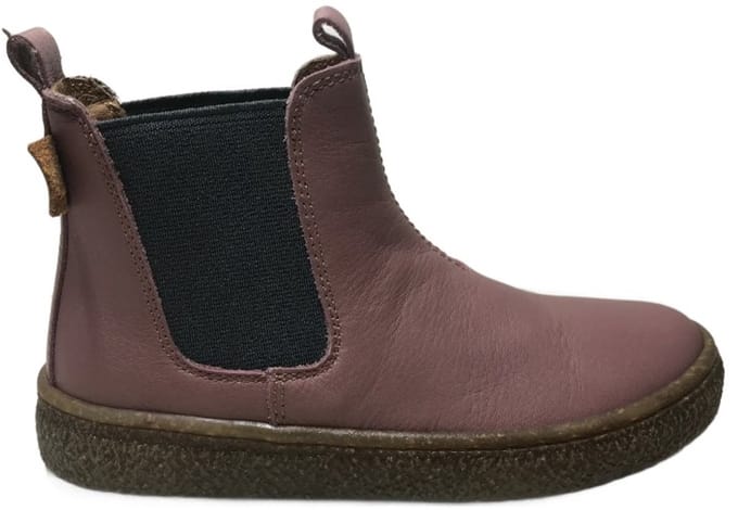 Naturino - Figus - Mt 33 - elastiek lederen chelsea laarzen - roze/ grijs