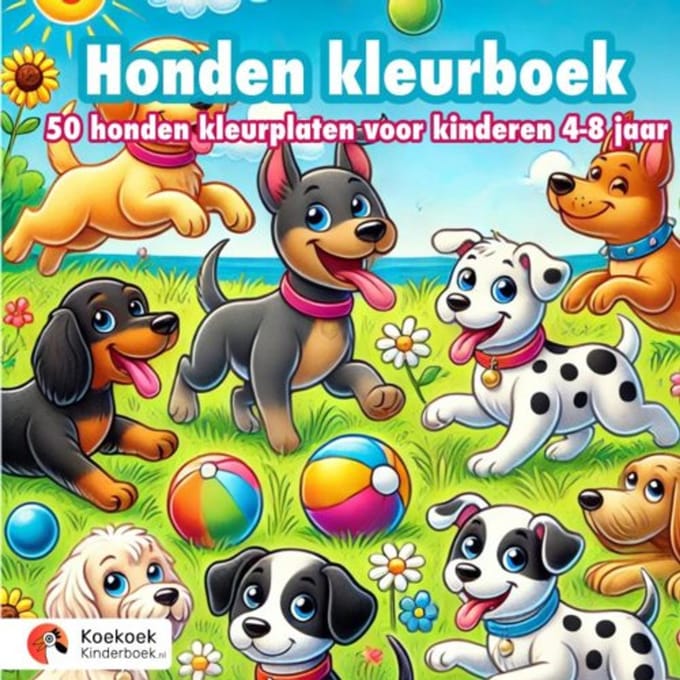 Honden Kleurboek - Koekoek Kinderboek