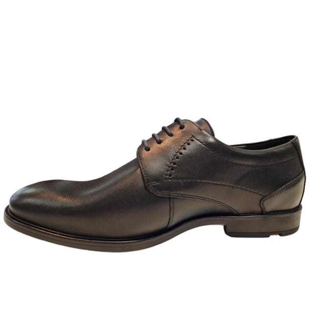 LLoyd Kalmar Schwarz Ocean Heren Veterschoen - Zwart - 42.5