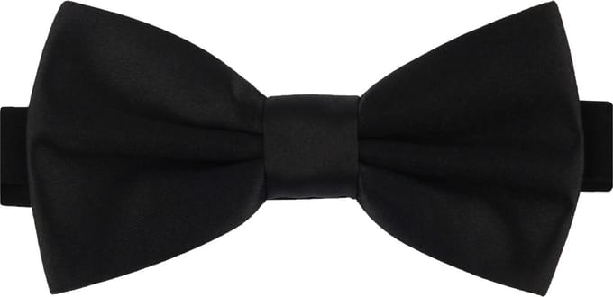 Ladeheid Vlinderdas - Strikjes voor Heren - Lengte: 12 cm, Breedte: 6 cm - Zwart - LA-SR-M