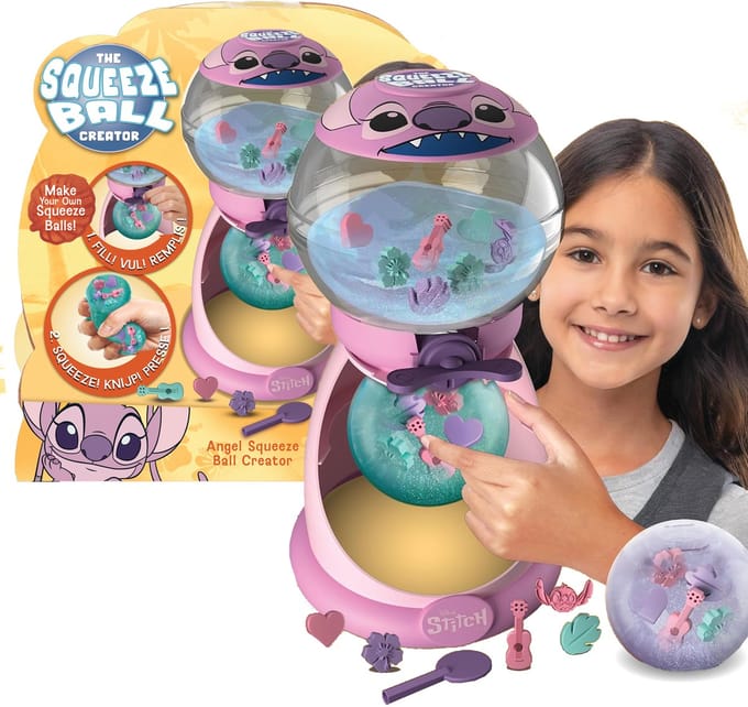 Disney Stitch Squeeze Ball Creator Angel - Maak je eigen Angel Squeeze Balls