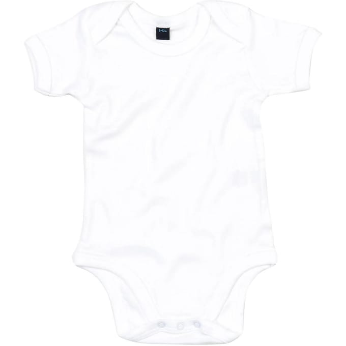 Babybugz Effen babybody (Wit)