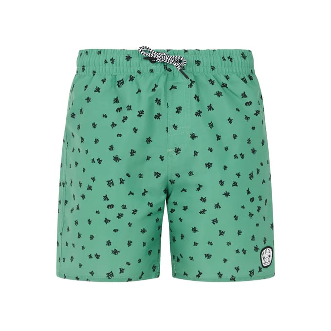 Protest Prttyson Jr – Zwembroek Jongens – Tailleband elastiek – Koordsluiting – Cactus Green