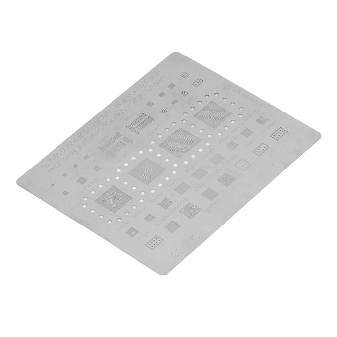 Pochoir BGA pour CPU de téléphone, Reballing, Modèle de retouche, Écran pour Samsung A60 ?A90 gray