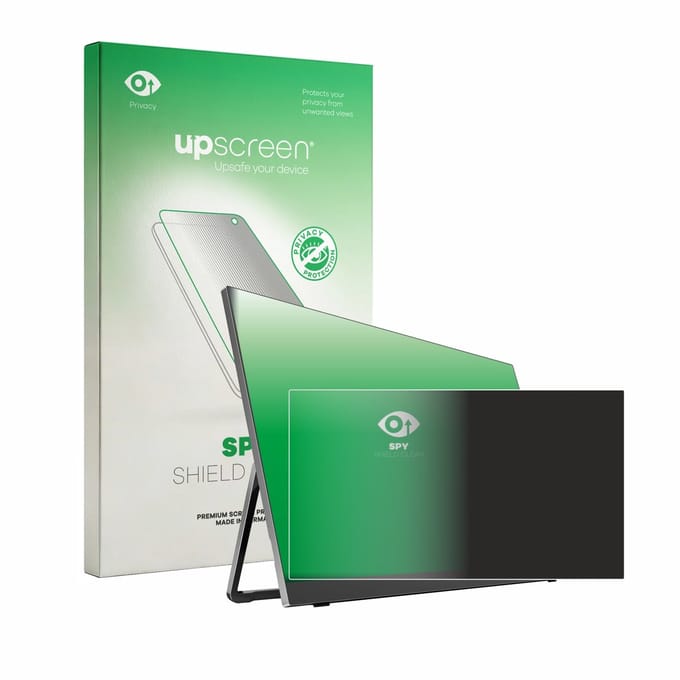 upscreen - privacy screenprotector voor Yodoit PTM18 18.5" - Folie Beschermfolie Blauwlichtfilter