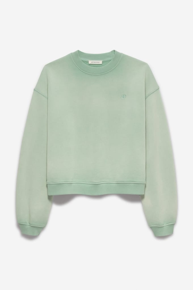 Alchemist Isla Sweater Dark Sage Taglia: S/M | Maglioni a maglia Outlet | Donna | Verde