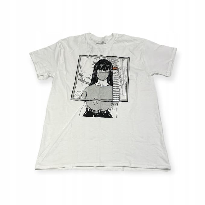 Koszulka T-shirt męski okrągły dekolt SPENCER'S Threadless L gray