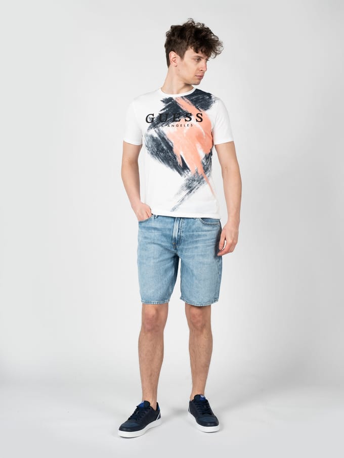 Guess shorts Rodeo Mannen blauw