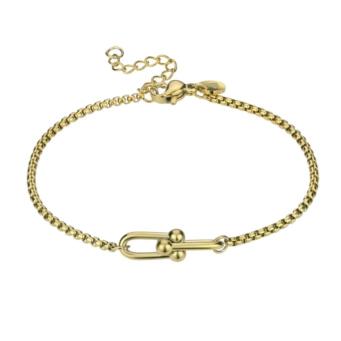 Vrouwen armband van roestvrij staal Marc Lauder Pineto