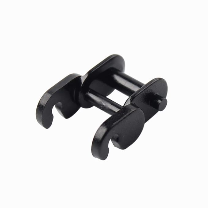 100 STUKS / part bouwsteen Baksteen Ketting Compact formaat Techniek Auto sporen Accessoire 3711 Passend Inclusief ander merk Component black