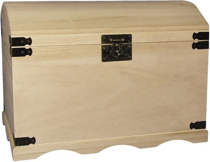Houten kist 44,8 cm