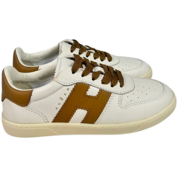 Hogan Sneakers Ivoor/cuoio