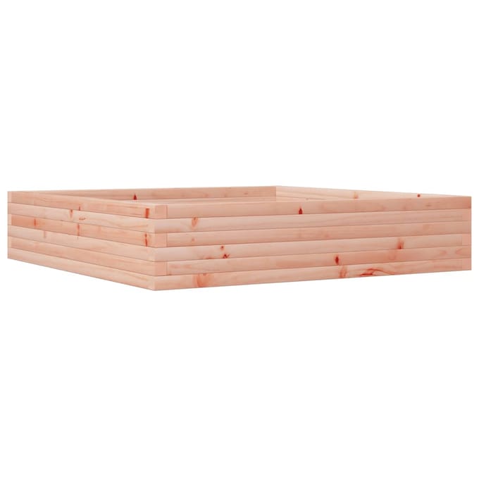 vidaXL - Plantenbak - 110x110x23 - cm - massief - douglashout