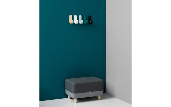 Normann Copenhagen - Curve-haken - essen - bruin