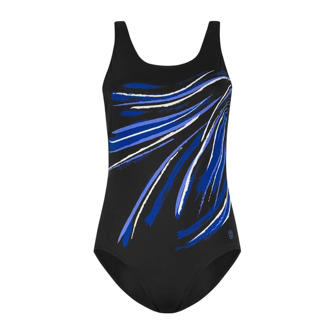 Ten Cate badpak lining cup blue drift voor Dames | Maat 46