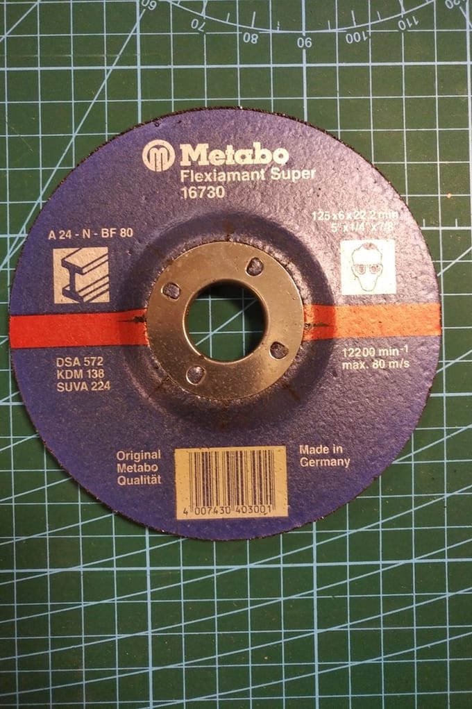 Metabo 616730000 Afbraamschijf gebogen Boordiameter 22.23 mm 25 stuk(s)