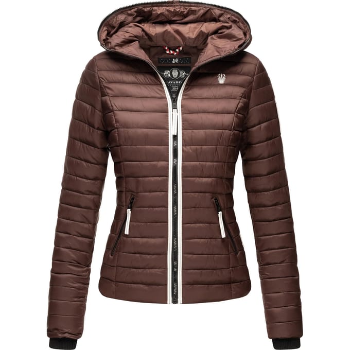 Navahoo Dames Gewatteerde Jas Kimuk Princess – Licht, Modern & Met Capuchon