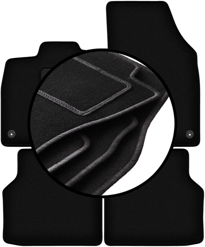 Complete set veloursmatten voor: Audi Q4 e-TRON (2021-2022)