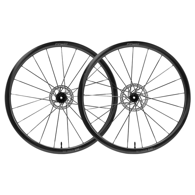 Paar tlr schijfwielen Fast Forward Raw 33 - Ceramicspeed/Shimano