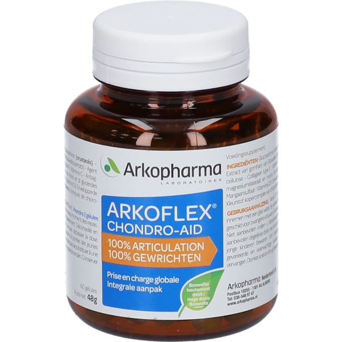Arkoflex Chondro-aid 100% Gewrichten Caps 60