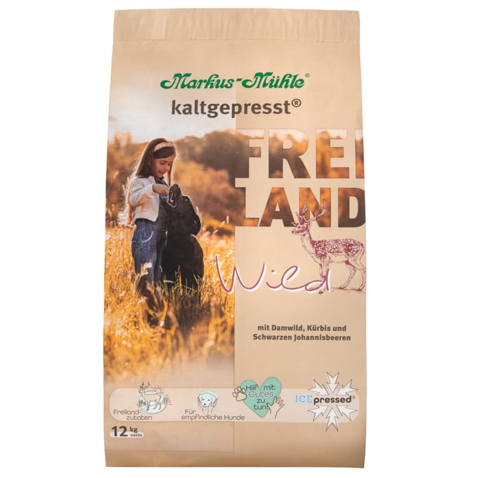 12kg Markus-Mühle vrijloopwedstrijd hondenvoer droog