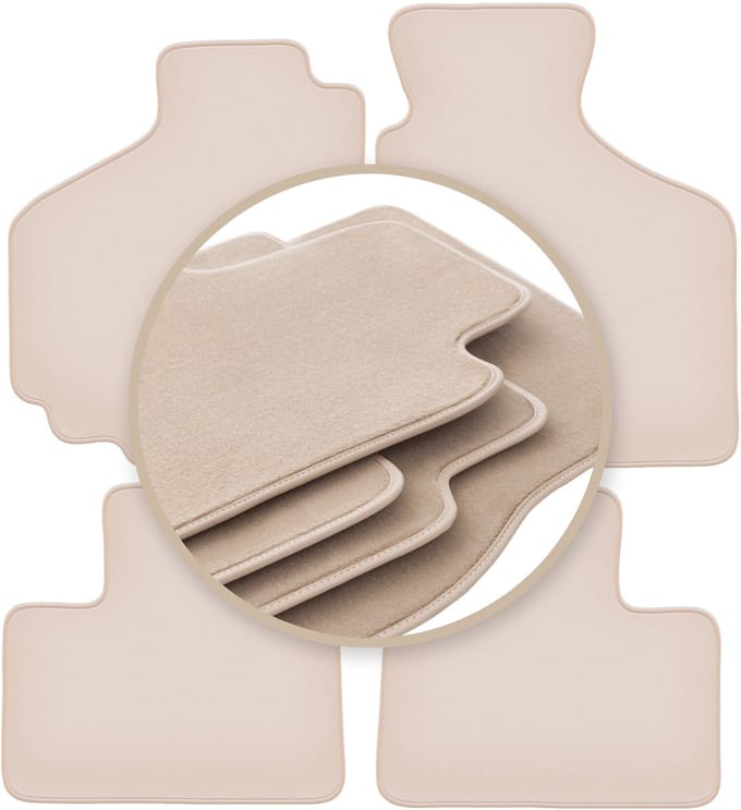 PREMIUM beige matten voor: Suzuki Ignis I hatchback 2001-2008
