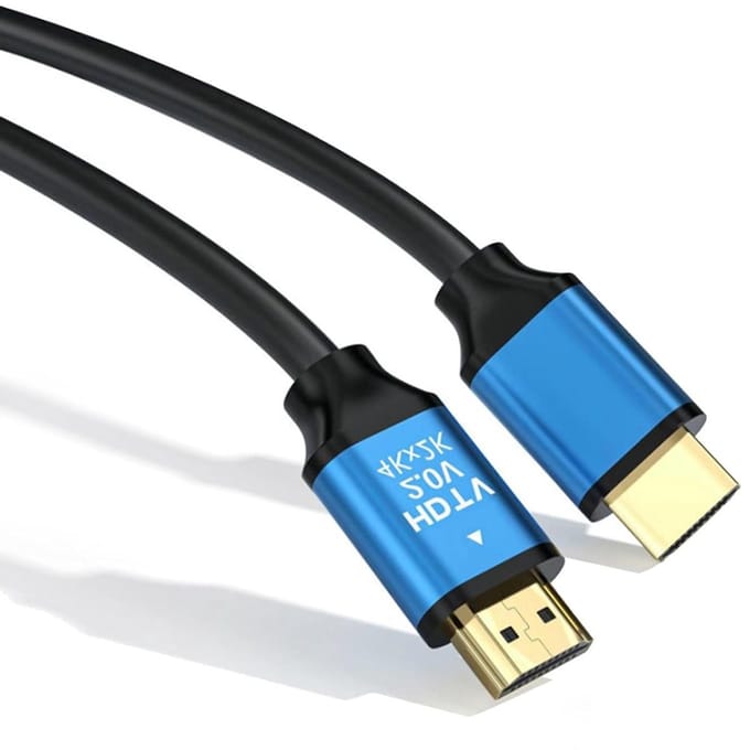 USB C naar HDMI Kabel 2m, 4K UHD 60Hz, Compatibel met MacBook, iPhone en Galaxy Smartphones