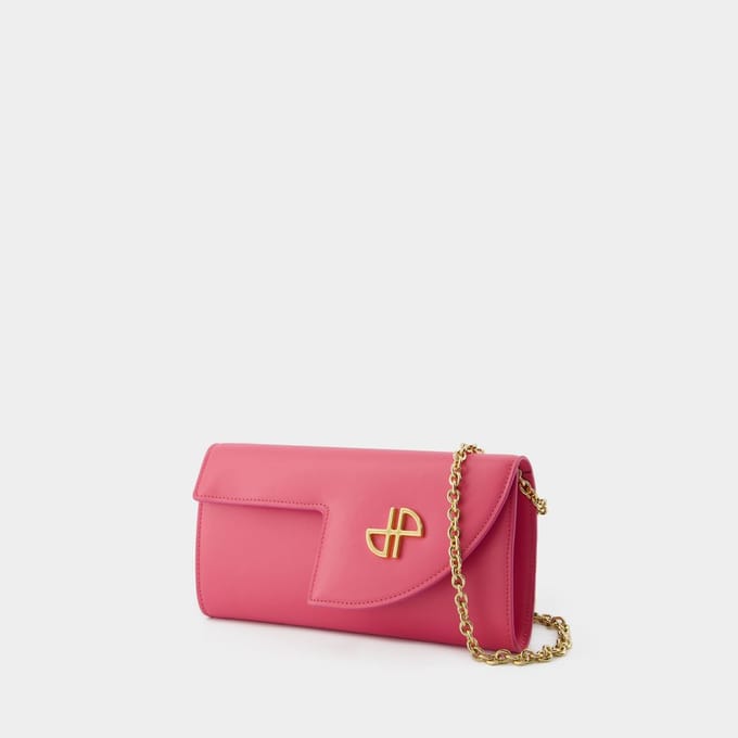 Portemonnee aan ketting - PATOU - Leer - Roze