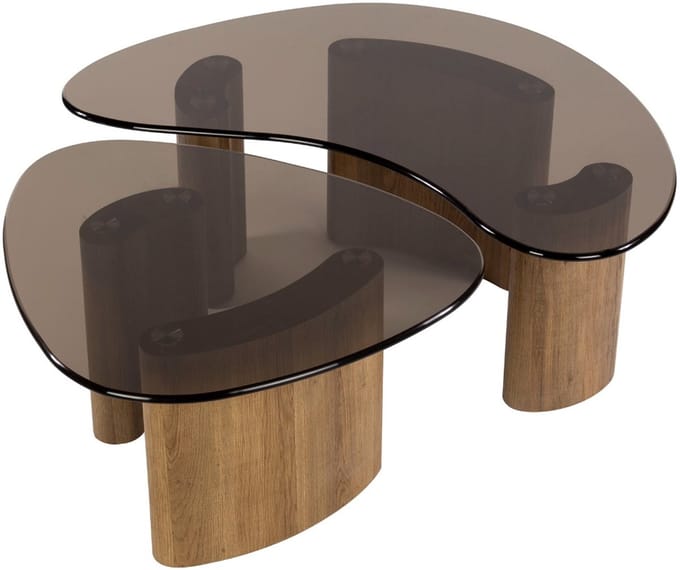 AnLi Style Salontafel Tinto organisch set/2