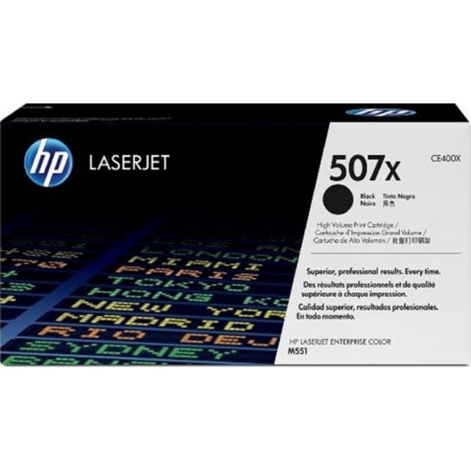 Tonercartridge hp ce400x 507x zwart