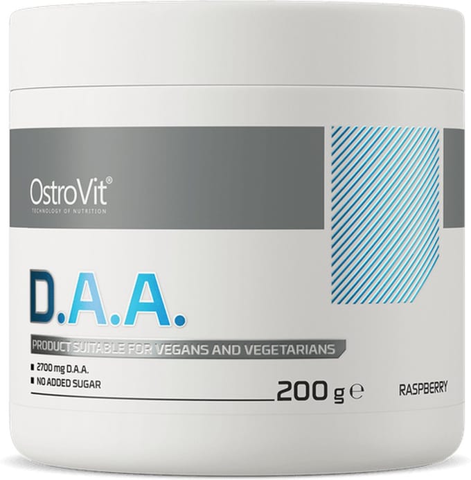 Aminozuren - D.A.A D-asparaginezuur - 200g - Ostrovit - 200 g Raspberry