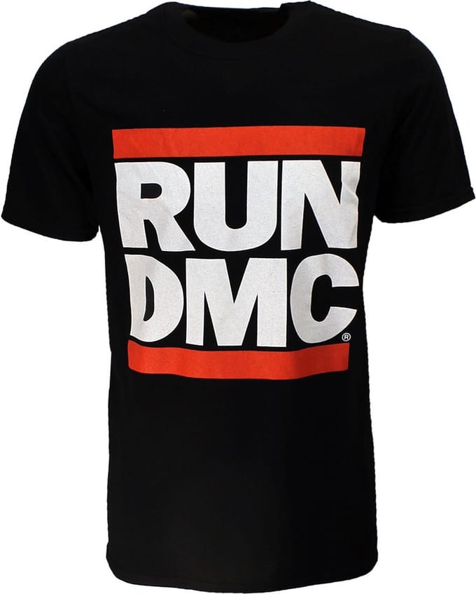 Run DMC Official Logo T-Shirt - Officiële Merchandise - S