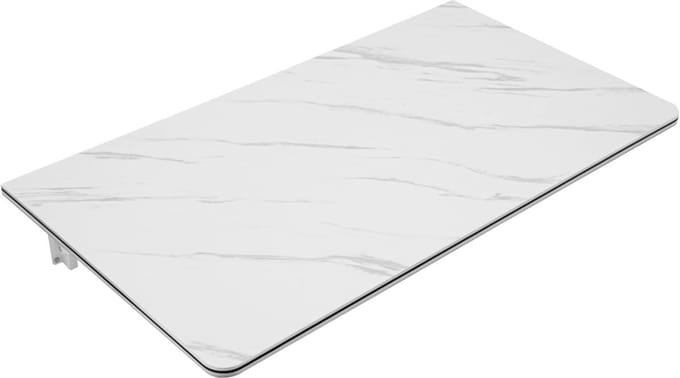 Opklapbaar Bureau - Wandbureau Tafel - Thuiswerken Koken - Pop-up Verbinding - 90 x 50 cm - Wit