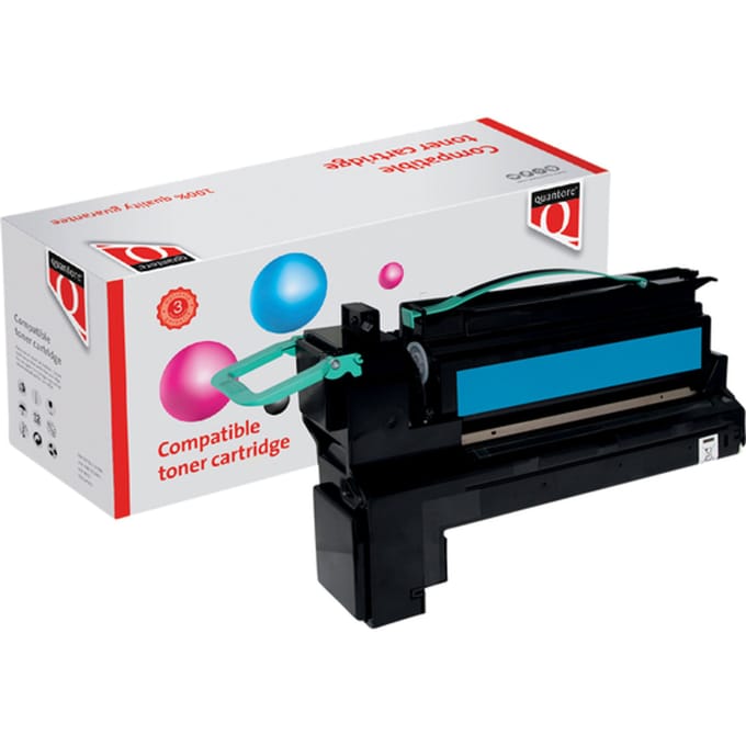 Tonercartridge Quantore alternatief tbv Lexmark C792X2CG blauw