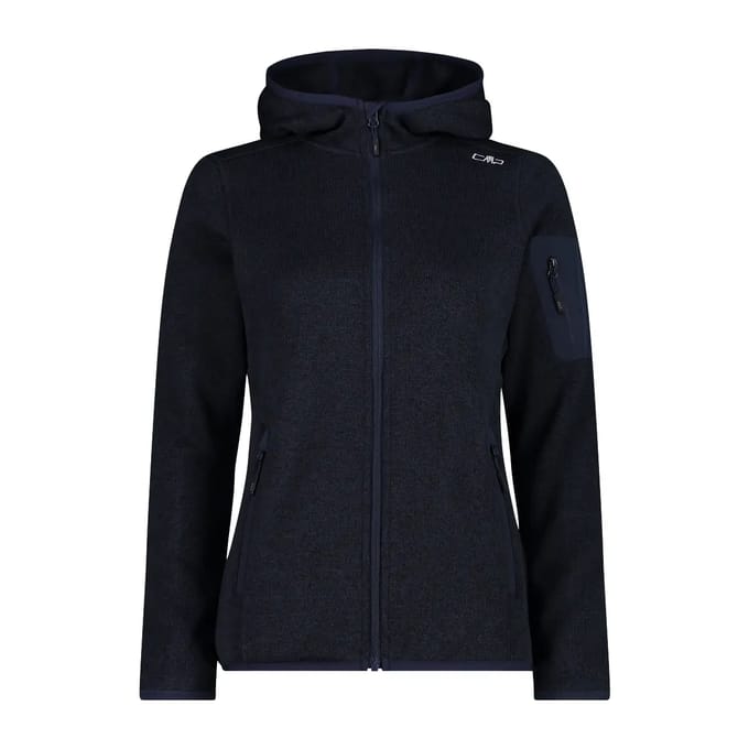 Dames fleece met capuchon CMP