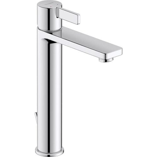 Duravit D-Neo Single Lever Washbasin Mixer L with Pull Bar DE10300010