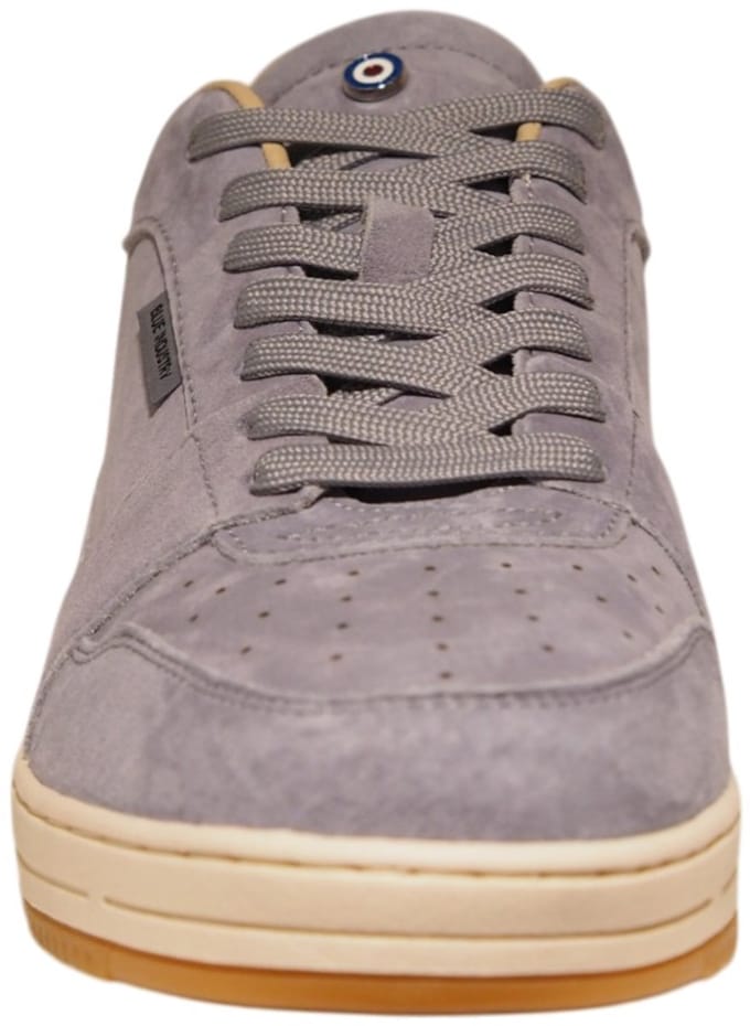 Blue Industry grijze suède heren sneakers - Sunday Cup
