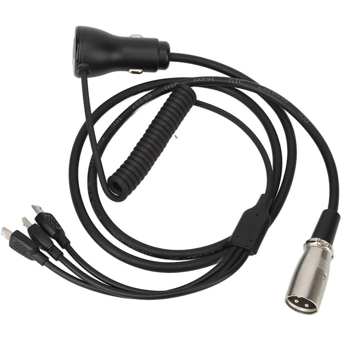 3 in 1 Rolstoel USB-adapter Oplaadkabel Universele Snel Oplaadkabel voor Elektrische Scooter