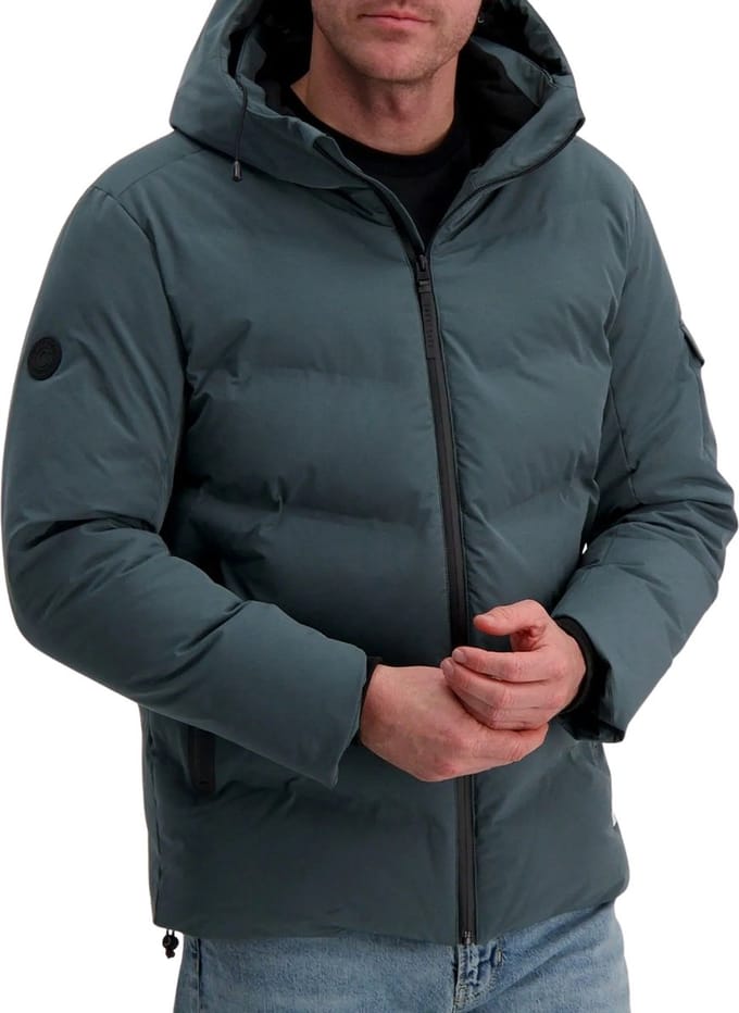 Cars Jeans LOZERN Poly Sea Blue Heren Jas - Maat S