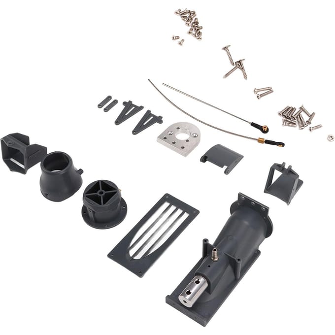 26mm RC Boot Thruster Jetpomp Boot Waterduwer Waterthruster met Groot Kaliber voor RC Jet Aandrijving gray
