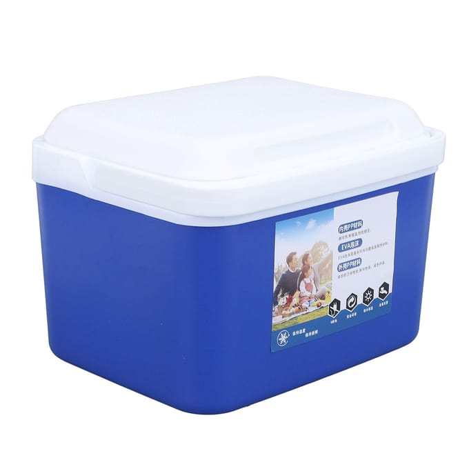 5L Draagbare Koelbox Grote Capaciteit Multifunctioneel Houdt Voedsel Vers en Drank Koel Geïsoleerd rood