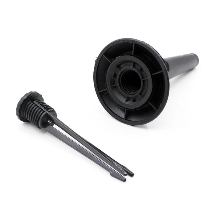 Trompet Statief Houder Standaard Metalen Poot Afneembaar Draagbaar Opvouwbaar black