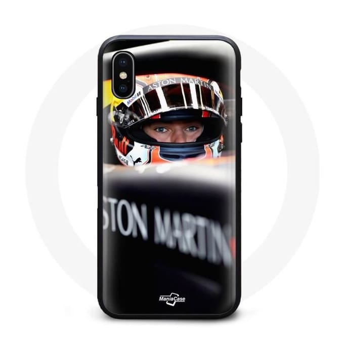 Coque - MANIACASE - Iphone XS Max - Formula 1 Verstappen - Souple - Protection contre les chocs