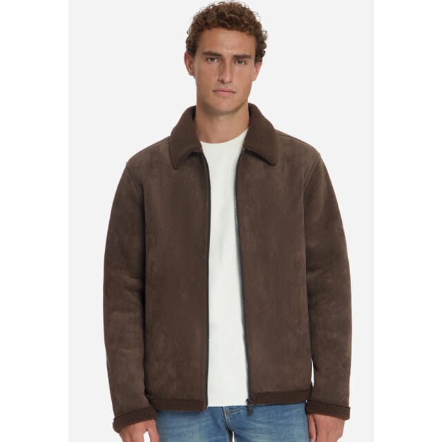 No Excess Heren jas 33630846 042 dark brown